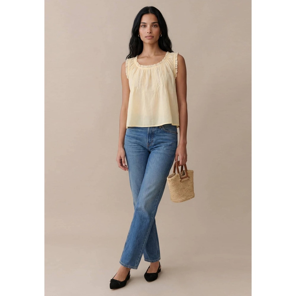 Few Moda Sorella Yellow Top - Picture 3 of 5